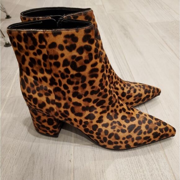Marc fisher leopard booties - Picture 5 of 7
